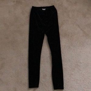 Velvet leggings Size: S